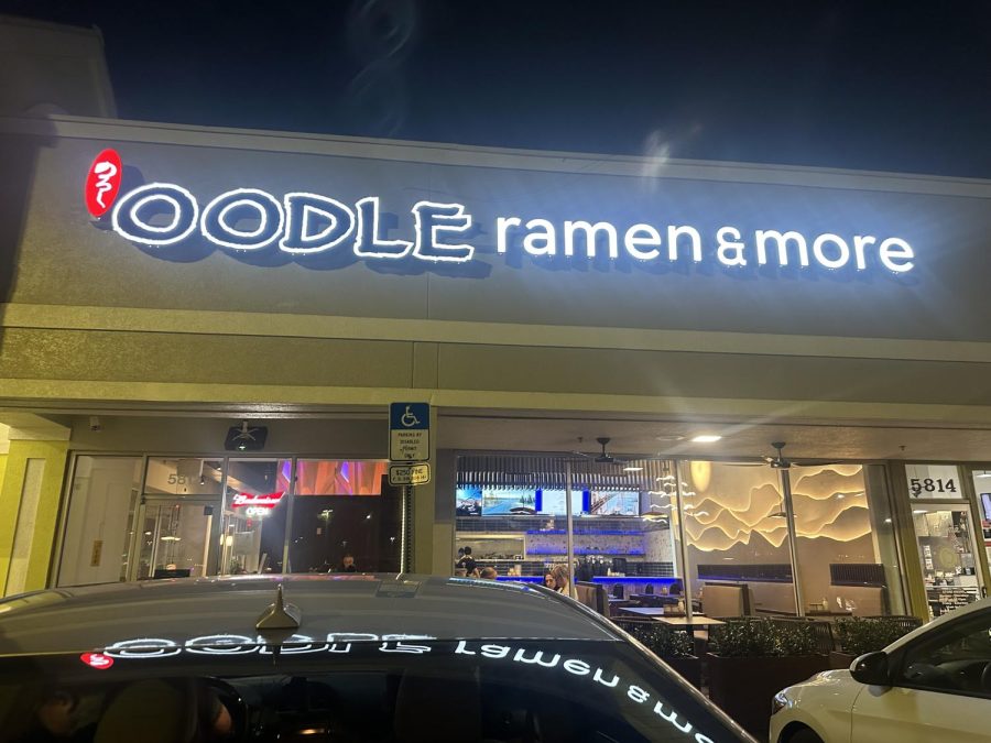 (Above) In the future, Ben looks forward to, “Opening up new locations and expanding

the business.” Hopefully, in a few years’ time, this building won’t be the only Oodle Ra-
men and More in Orlando. This restaurant is here to stay! All photos by Alyssa Wiboon.