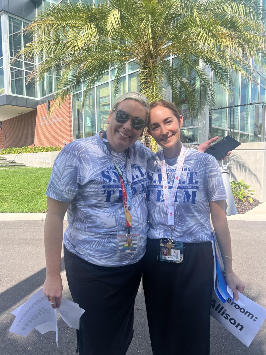 (Above) Ms. Amanda Flader and Ms. Meredith Malkin are counselors at LHP, and they are the head organizers of orientation. 
