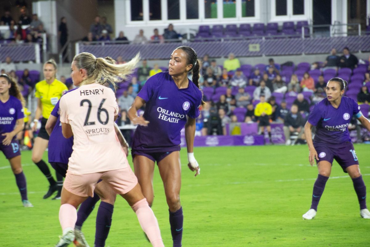 (Above) While the Pride is one of only three professional women’s sports teams in Florida, it isn’t the last. With Orlando Pride, the USSSA Pride, Florida’s professional softball team, has inspired young women in the state to pursue their athletic careers after their establishment in 2009. This is seen by the addition of the Orlando Valkyries, a professional volleyball team, that started their first season in January. Similarly, the United Soccer League is starting the first season of their Division I Super League (USLS) this coming August, with two Florida soccer teams joining—Fort Lauderdale United FC and Tampa Bay Sun FC—and teams from Jacksonville and Palm Beach joining USLS in 2025.