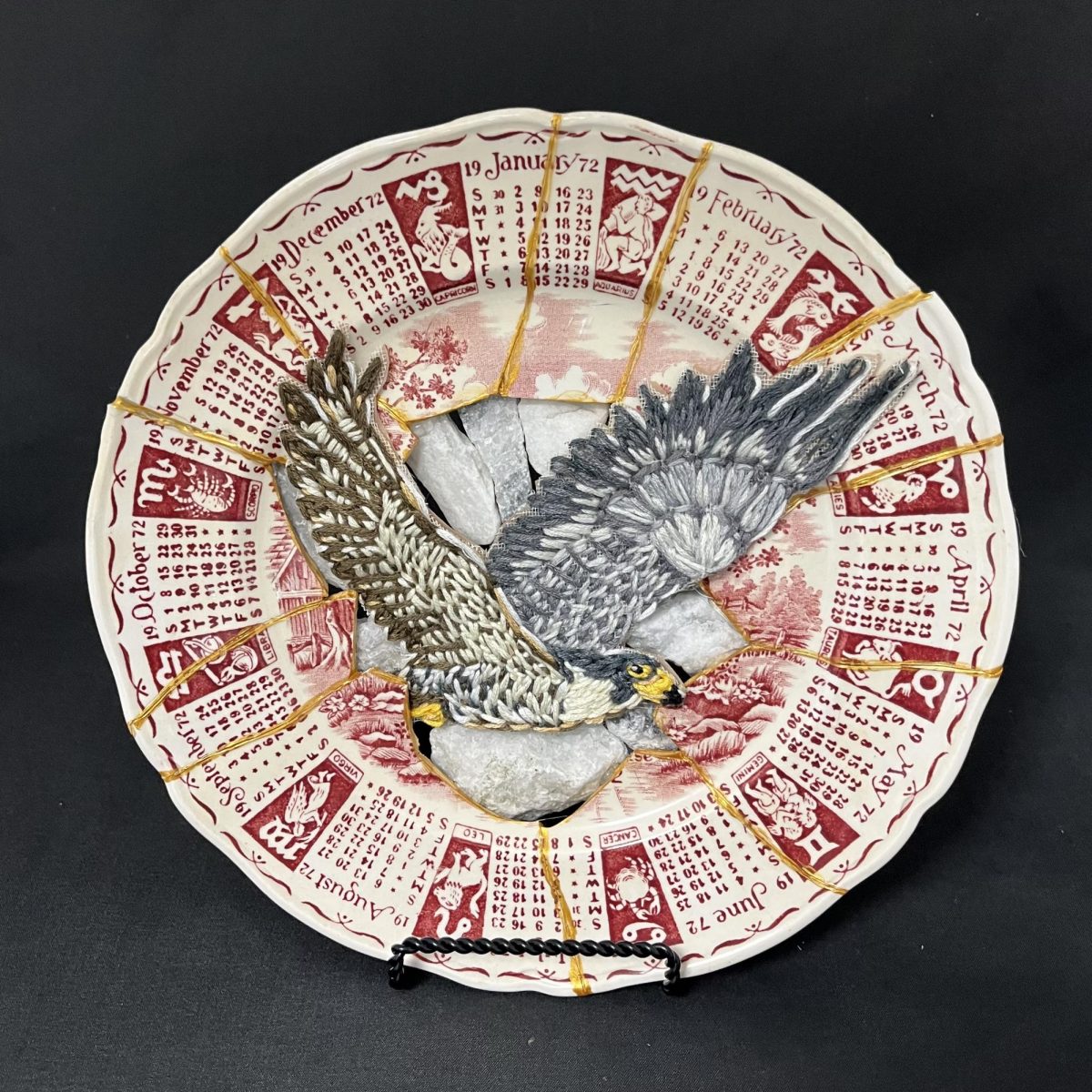 1972, Keira Meyers, Grade 11, Mixed media (Embroidery)