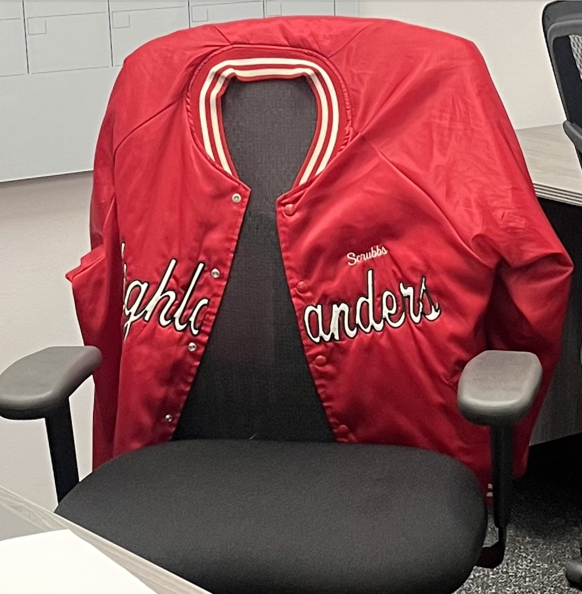 (Above) Mr. Scrubbs shows his Highlander pride with a jacket similar to old designs for LHP outerwear from the 2001 era. 